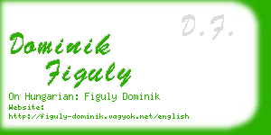 dominik figuly business card